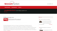 Desktop Screenshot of netzwerkfranken.de